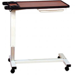 Acute Care Executive Single Top -  Pneumatic Overbed Table 